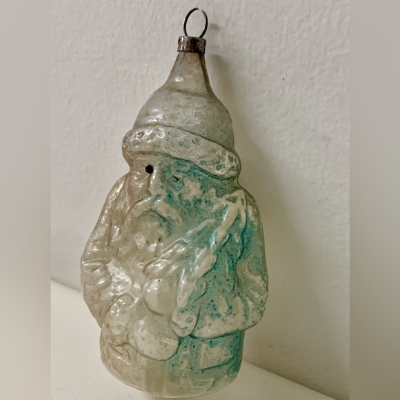 Early 20th Century Antique Santa Claus Christmas Tree Ornament - Picture 2 of 16